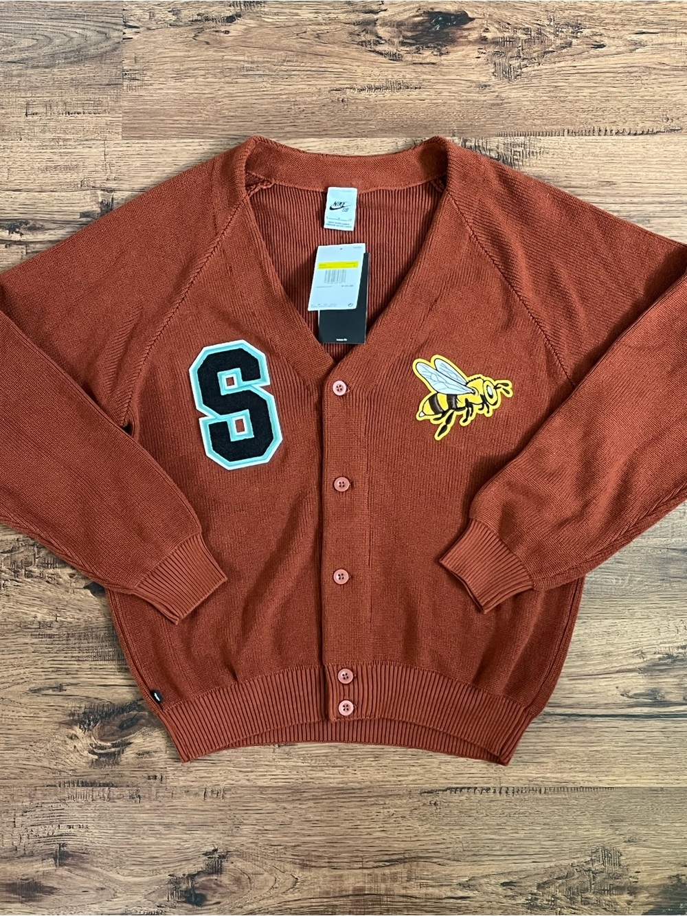 Nike SB Skate Cardigan ‘Brown Black’ (size mens S)